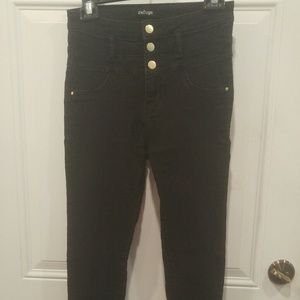 *BRAND NEW* REFUGE BLACK HIGH WAISTED SKINNY JEANS